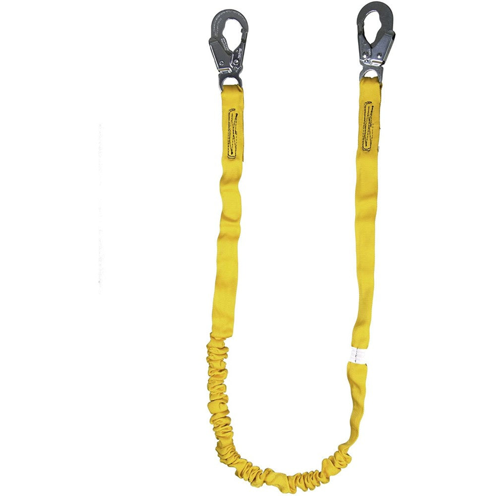 Guardian Fall Protection 11200 IS-72 6-Foot Internal Shock Lanyard with snap hooks