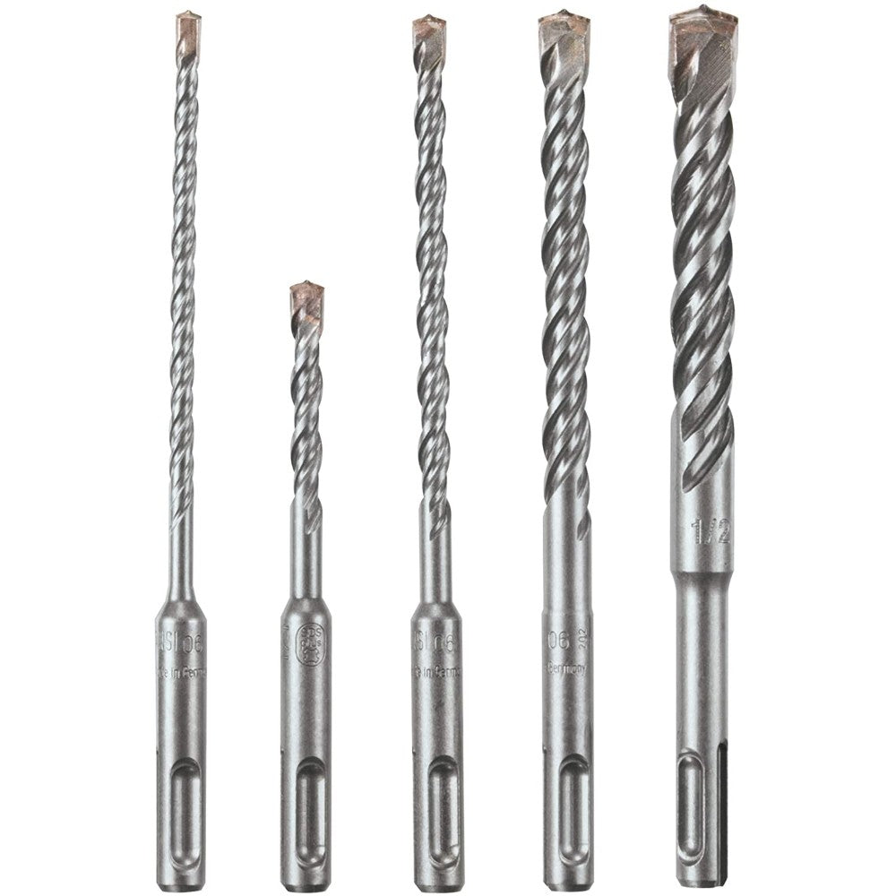 Bosch HCK005 5-Piece S4L SDS-plus Rotary Hammer Drill Bit Set