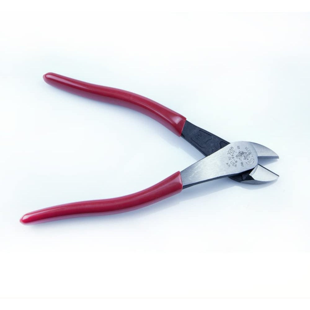 Klein Tools D248-8 Pliers, Diagonal Cutting Multi-Purpose Pliers with Angled Head, High-Leverage Design, and Short Jaw, 8-Inch