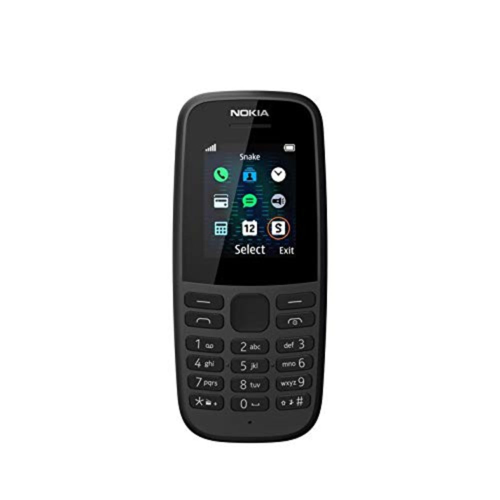 Telephone, Cellular, Gsm, Black, 2G Microsoft 105, 105