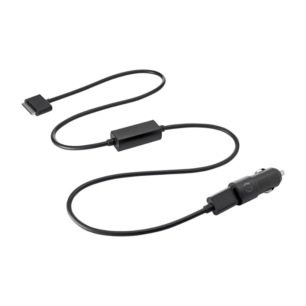HP - power adapter - car / USB - 12 Watt