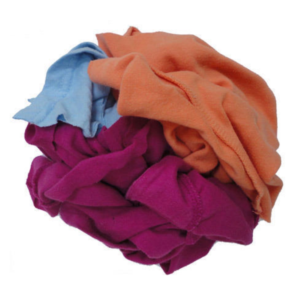 Rag, Wiping, Cotton (Mixed Color) Part No# A-A-531 Gra