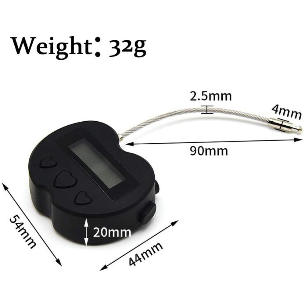 Security Padlock Electronic Timer Lock Behavioral Habit Aid Multi-Purpose Game Lock,Lock Up Addictive Objects Such As Cigarettes, Drugs, Cell Phones or Snacks. Suitable for Kitchens, Gyms, Schools