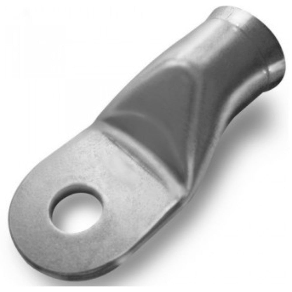 Lug, Terminal, One-Hole, Copper, 1/4 X 2.161 X 0.894 Inches 91075
