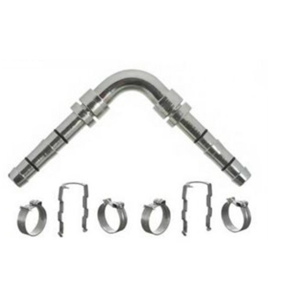 Splicer, Ez-Clip, 90 Degree, Steel, Size # 6, 2-3/4 X 2-3/4 X 1/4 Inch 70R8296