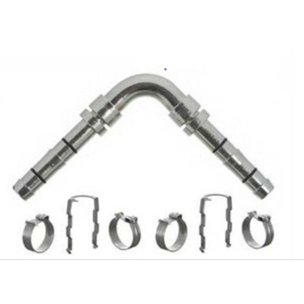 Splicer, Ez Clip, 90 Degree, Steel, Size #10, 3/8 X 3-1/8 X 3-1/8 Inches 70R8291