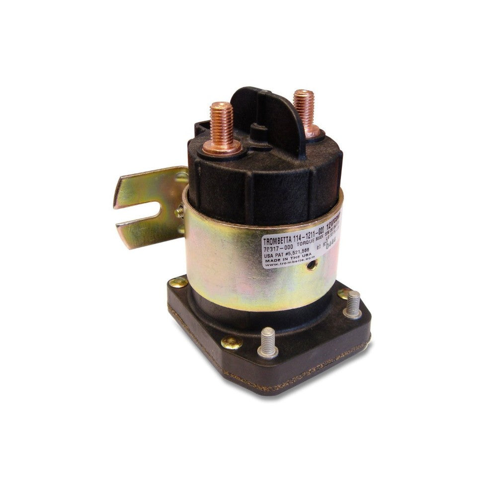 Solenoid, Auxiliary Start, 12 Volt, Chevy, 4.2 X 3.5 Inches 114-1211-020