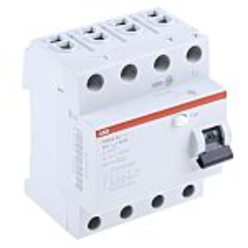 Terminal Junction Block Rccb Fh204Ac-63/.03 4P Rcd 63A 30Ma, Manufacturer Part Num: 2Csf204006R1630 2Csf204006R1630