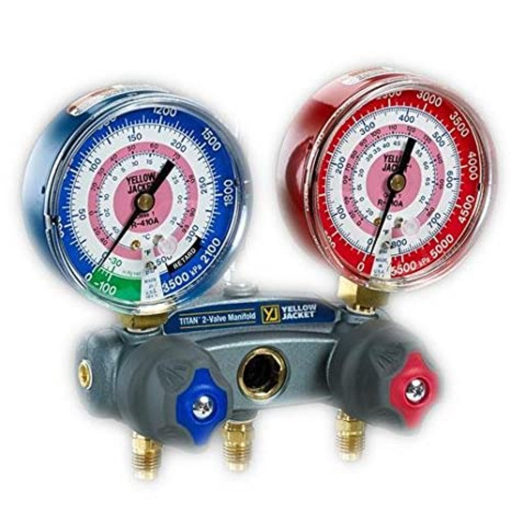 Gage, Manifold, 2 Valve, 3-1/8 Inches 49835