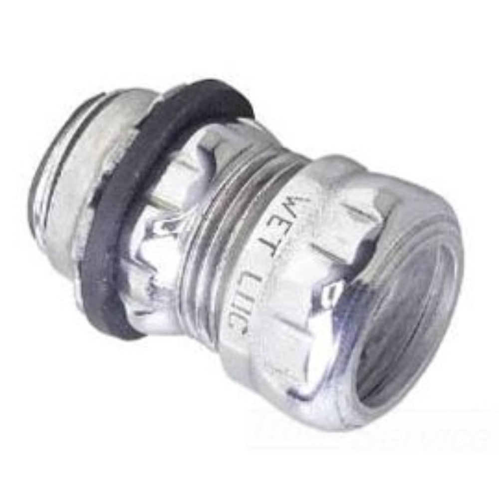 Box Connector, Electrical, Raintight, Steel, 1/2 Inch 62505B