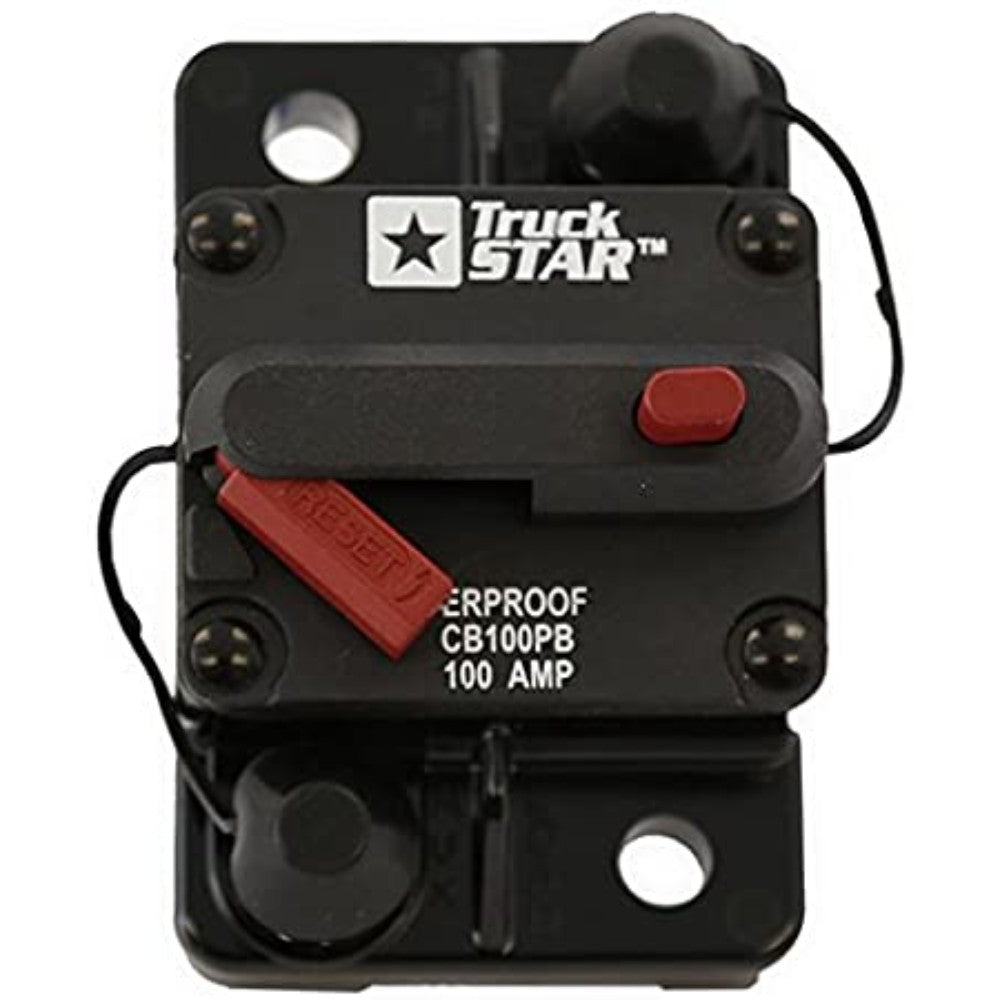 Circuit Breaker, Manual Reset, 12V, 100A Cb100Pb
