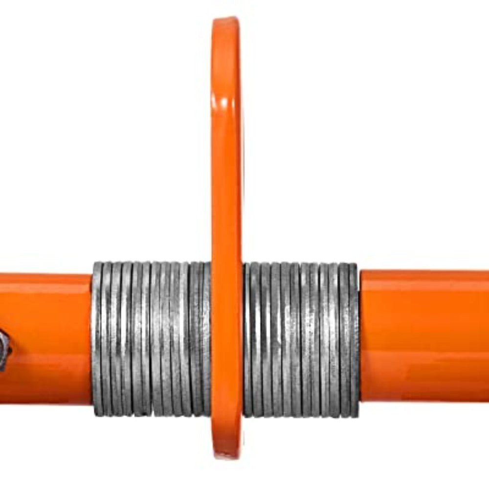 Trolley, Hoist, Beam, Steel, Orange, 5.5 X 5.8 Inches Wb241647