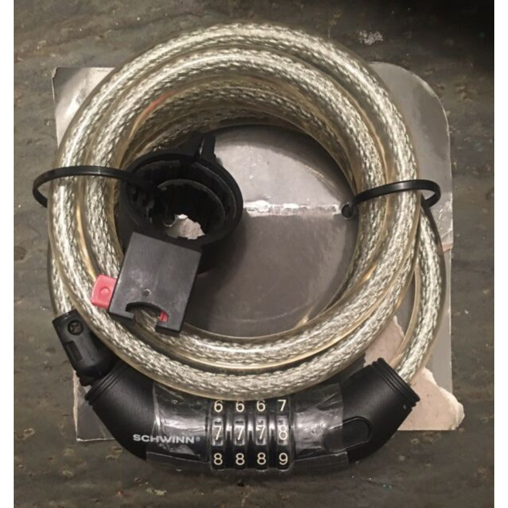 Lock, Cable, Bicycle, 6 Feet X 12 Mm Sw77778-3