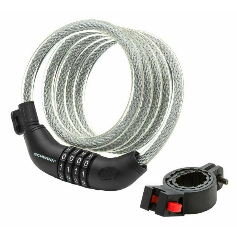 Lock, Cable, Bicycle, 6 Feet X 12 Mm Sw77778-3