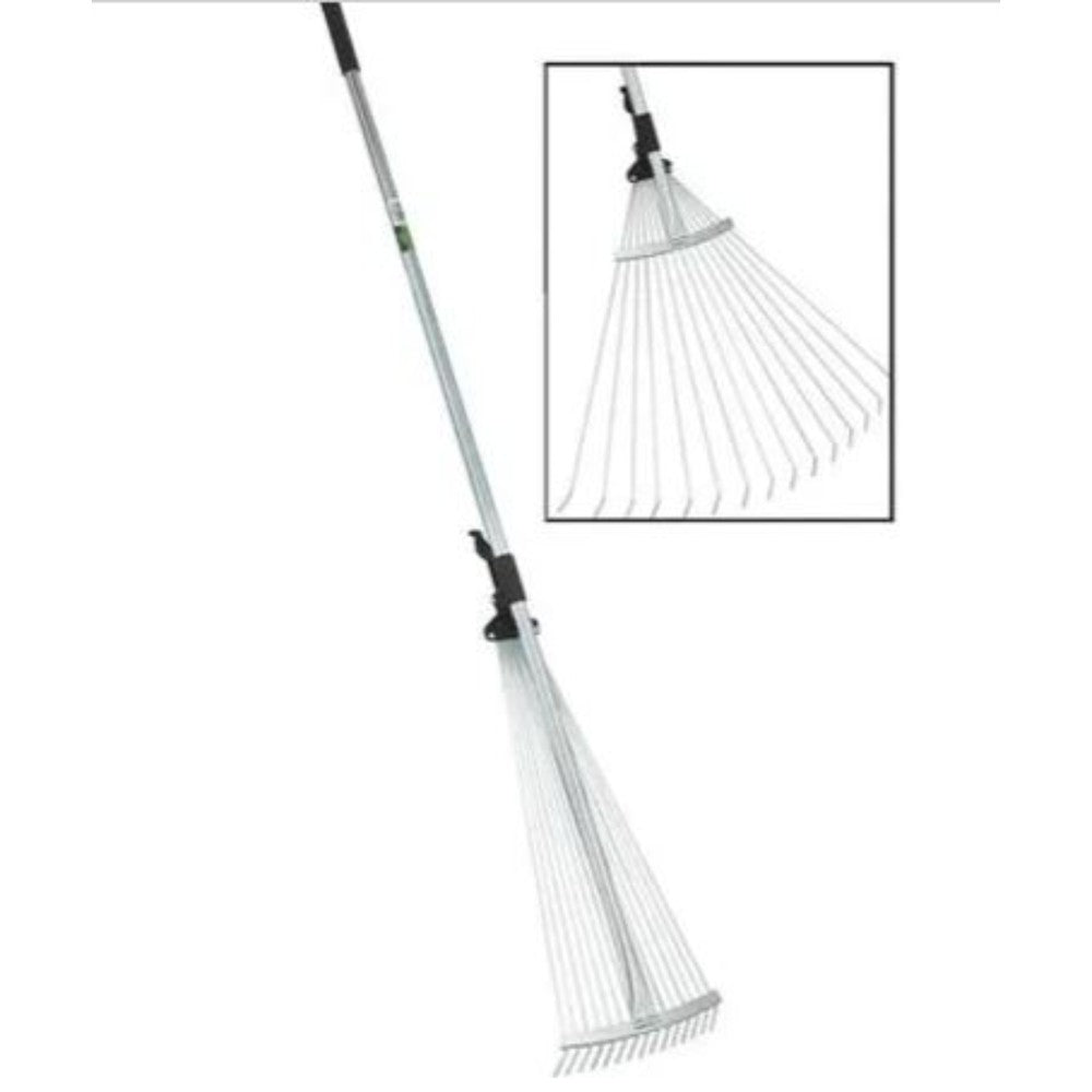 Rake, Garden, Steel, 15 Tines, 48 Inches 700509