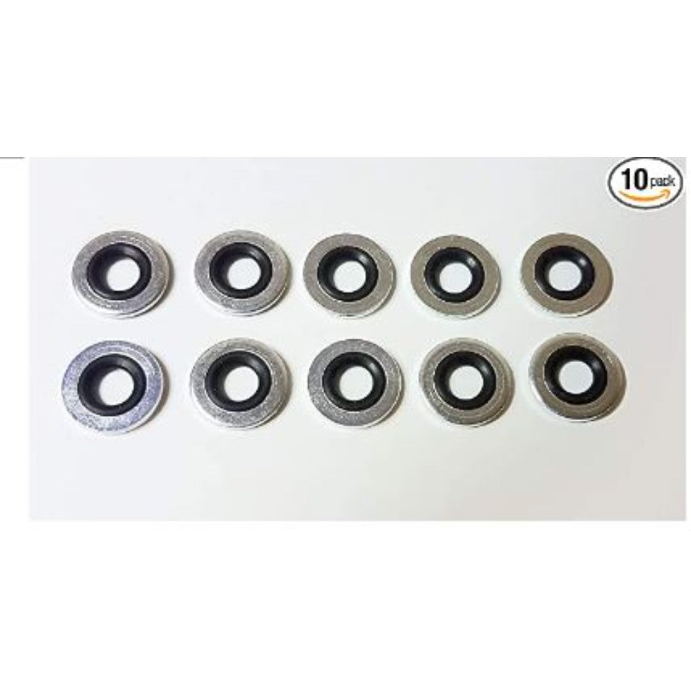 Seal, Plain Encased, Mini Stat, Rubber & Metal, #10 Ph 668450