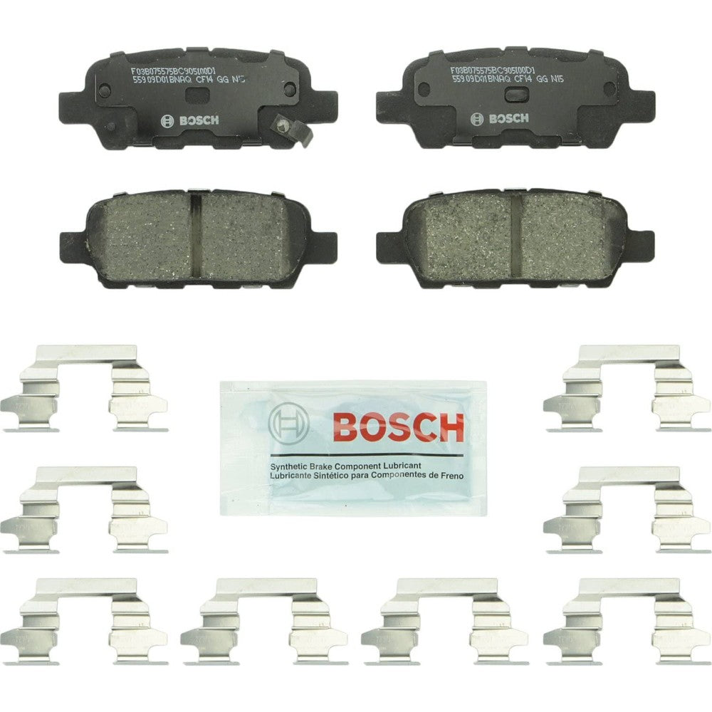 Brake Lining Kit (Brake Pad), Disc, Rear, 7.91 X 5.66 X 3.74 Inches Br1066B
