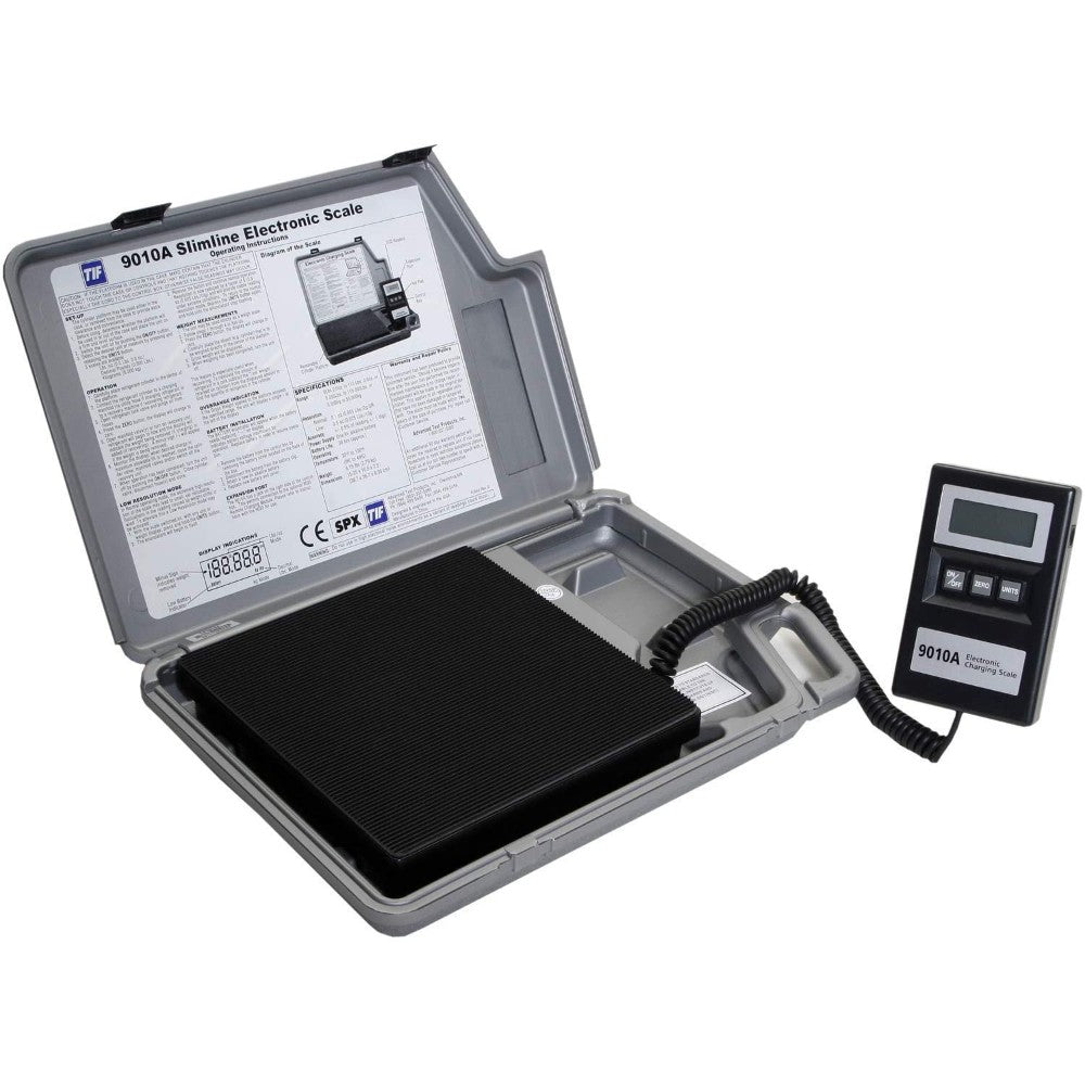 Slimline Refrigerant Scale Type: Refrigerant Scale. Tif9010A