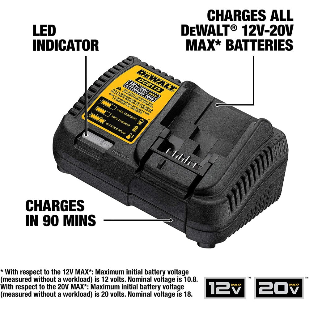 DEWALT 20V MAX Charger DCB115