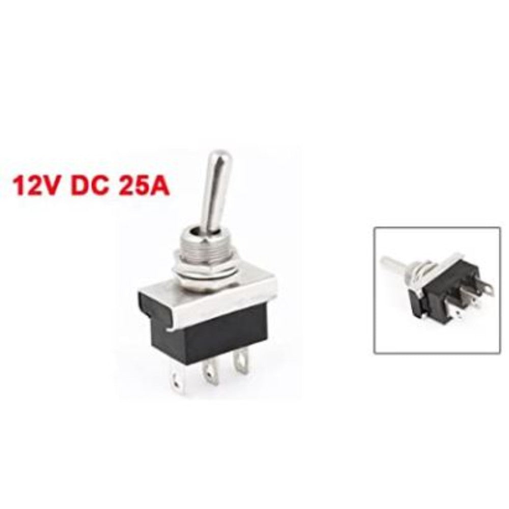 Switch, Toggle, 2 Pole, 12 Vdc, 25A, 24.38 X 43.18 Mm 56009-03