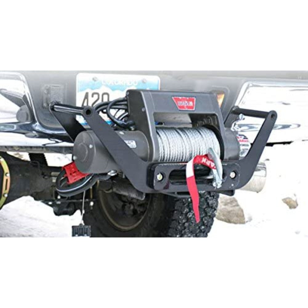 Hitch, Truck And Tractor Mounting, Black, Steel, 21 X 6.4 X 7 Inches War26370