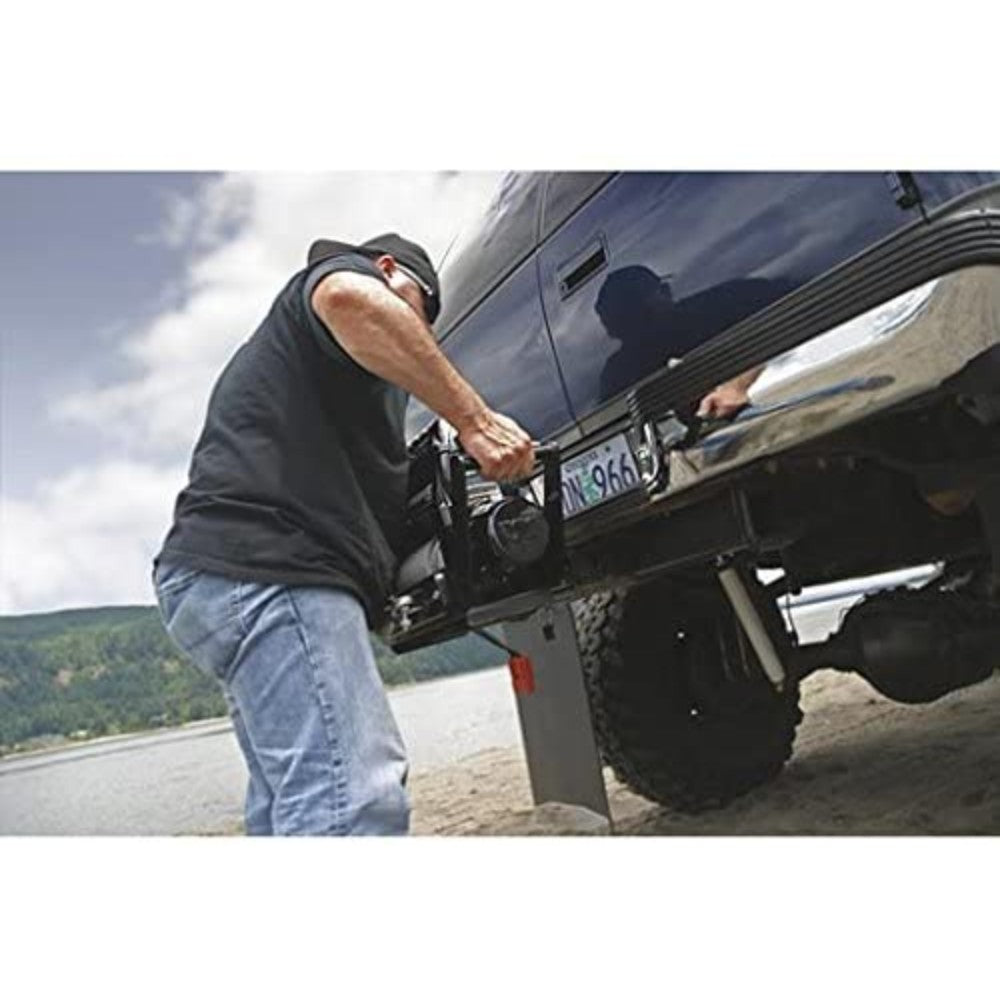 Hitch, Truck And Tractor Mounting, Black, Steel, 21 X 6.4 X 7 Inches War26370