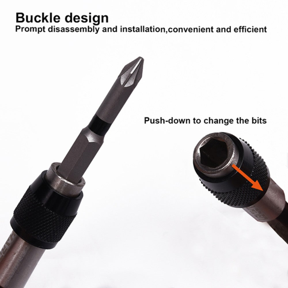 Holder, Screwdriver Bit, Flexible, 1/4 X 0.59 X 11.81 Inches Wa1061