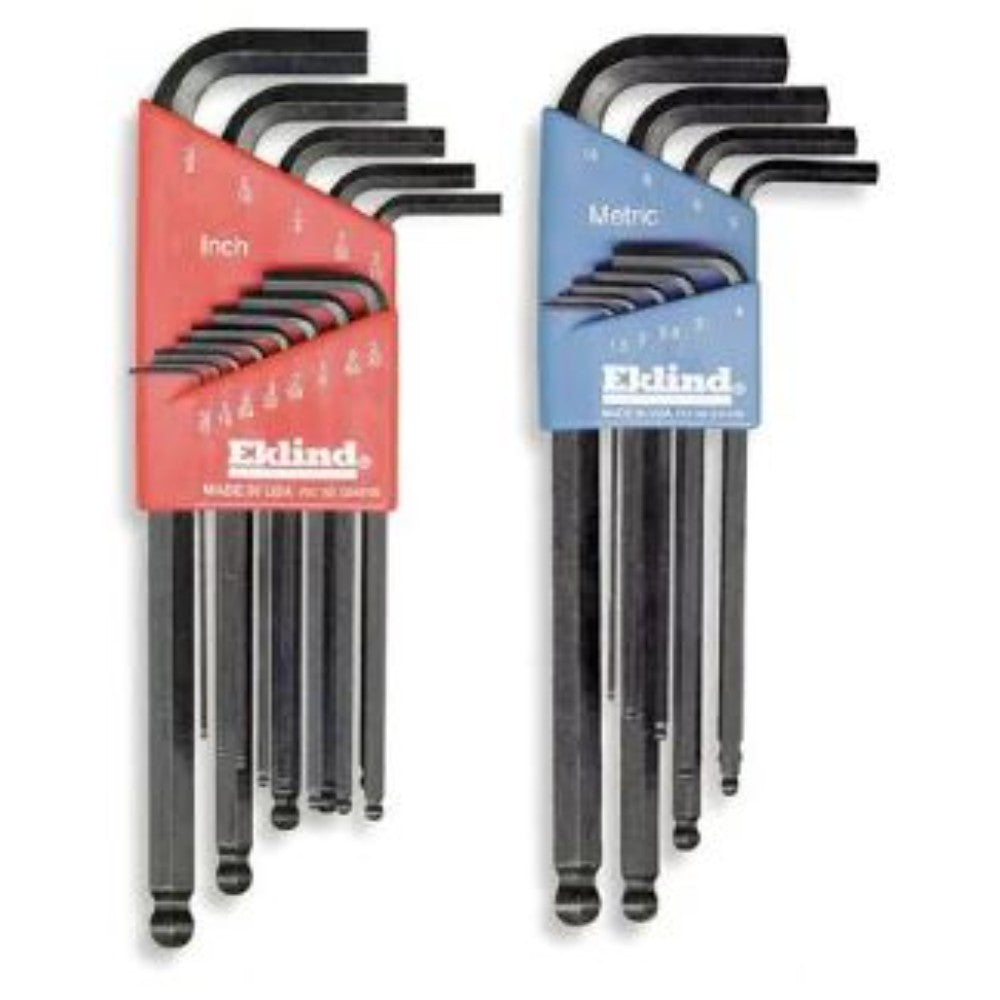 Key Set, Socket Head Screw, Hex Key, Ball End, Alloy Steel, 22 Pieces 13222