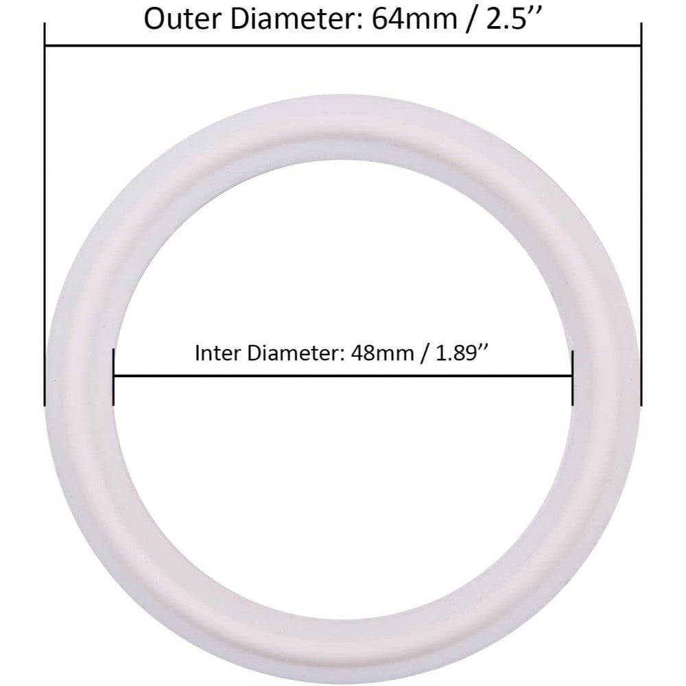 O-Ring & Gasket Kit, Ptfe Rubber, 10 X 4 Inches K1117