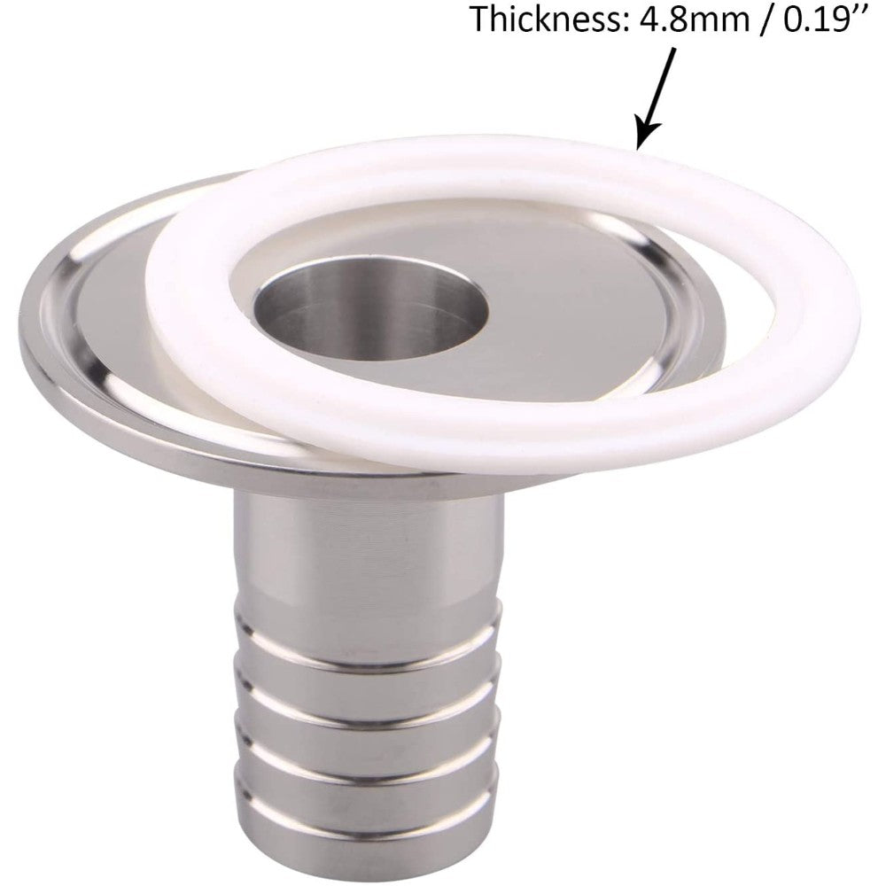 O-Ring & Gasket Kit, Ptfe Rubber, 10 X 4 Inches K1117