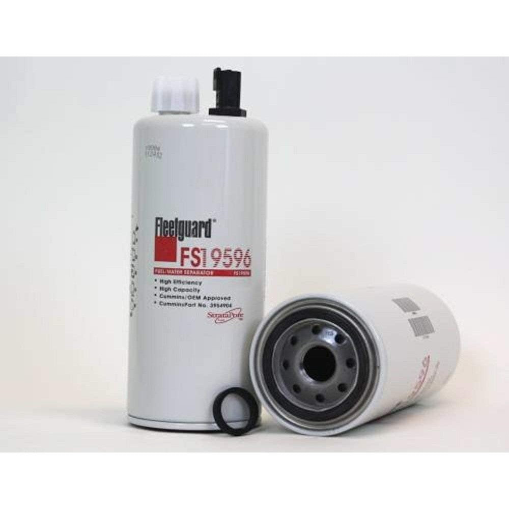 Filter Element, Fluid, Separator, Fuel Water, Aluminum, 3.69 X 9.73 Inches 3954904, Fs19596
