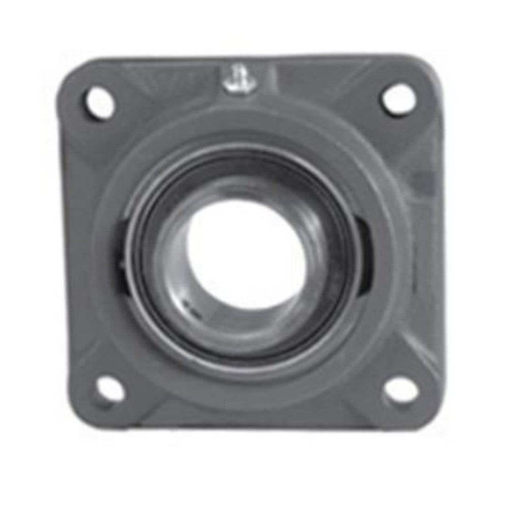 Bearing Unit, Ball, Mounted, Square Flange, Cast Iron, 1-7/16 X 3-5/8 X 5/8 Inches F3U223N