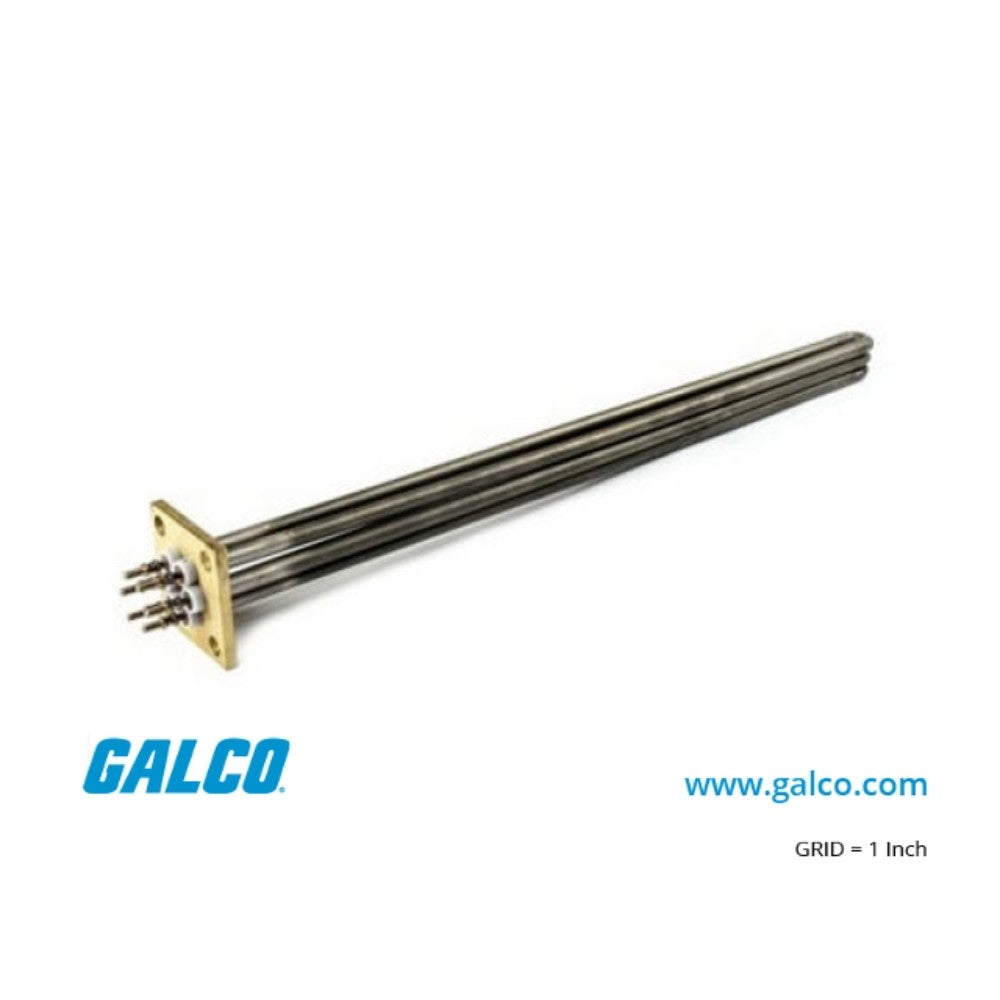 Heating Element, Electrical, 480 V, 3 Ph, 15 Kw, 18.44 X 2.5 X 2.5 Inches Ttsfbf-310-150