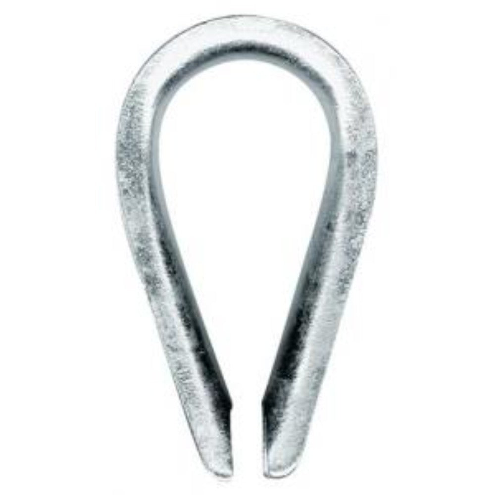 Thimble, Wire Rope, Malleable Steel, 1/4 Inch, Package (Contains 10 Each) 4514240