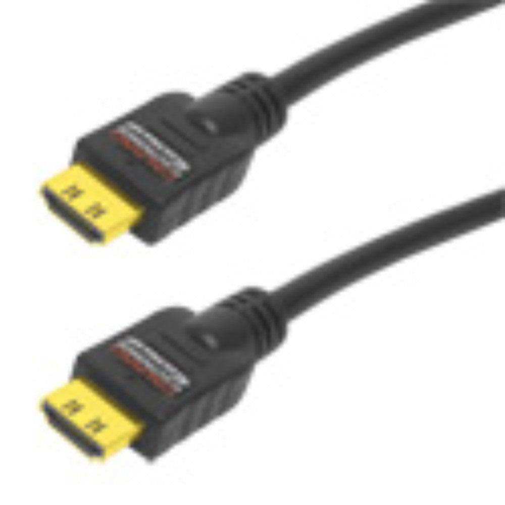 Cable, Hdmi, High Speed W/Ethernet, Male To Male, 30 Awg, Black, 1 Feet Clrd-55-668-1