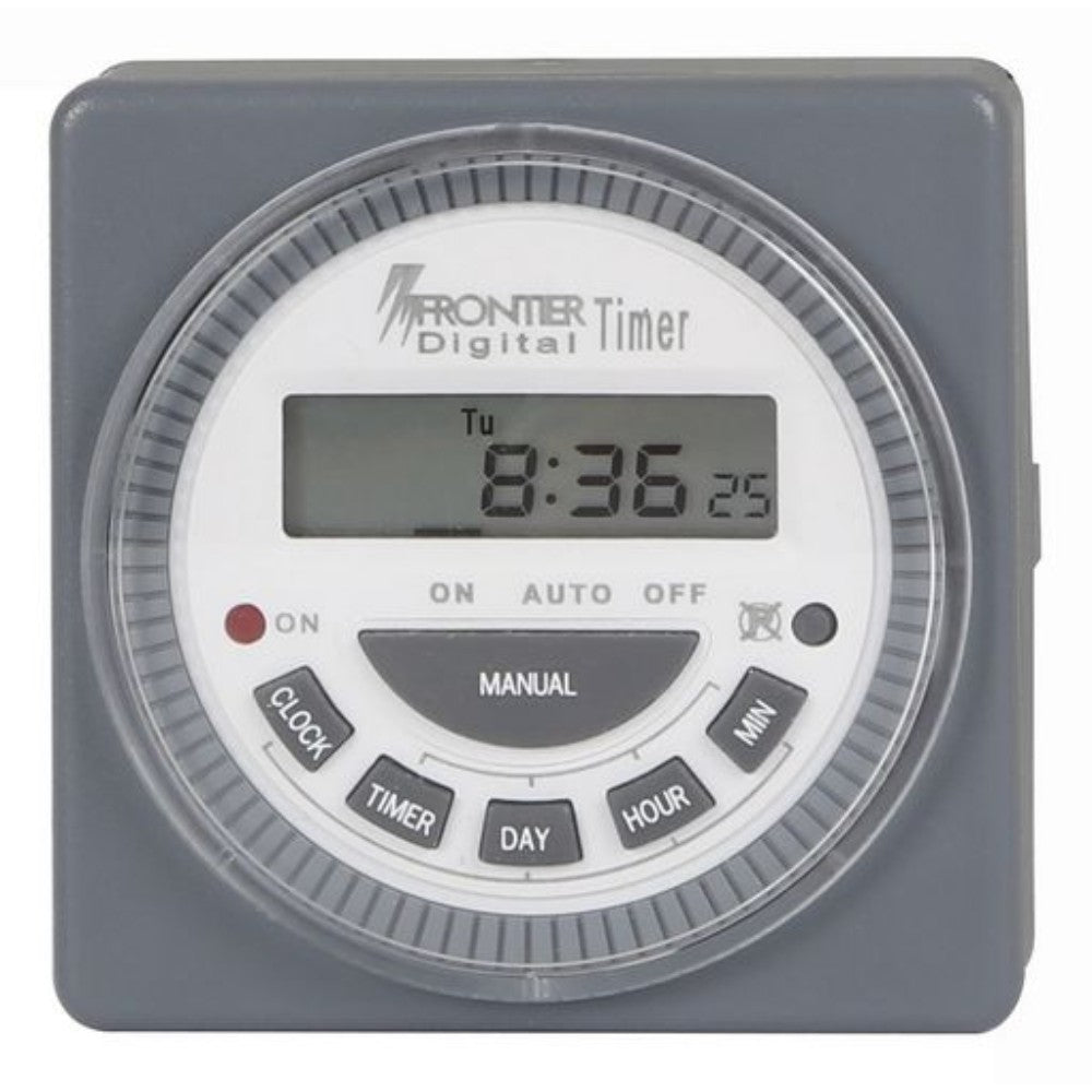 Timer, Interval, Digital, 24/7, 24 V, 50/60 Hz, 16 Amps Tm-619-3