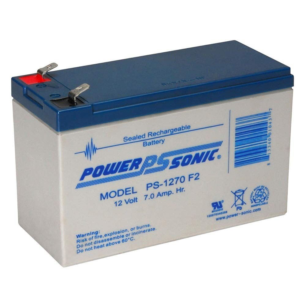 Battery, Storage, Sealed, Lead Acid, 12V Ps-1270 F2