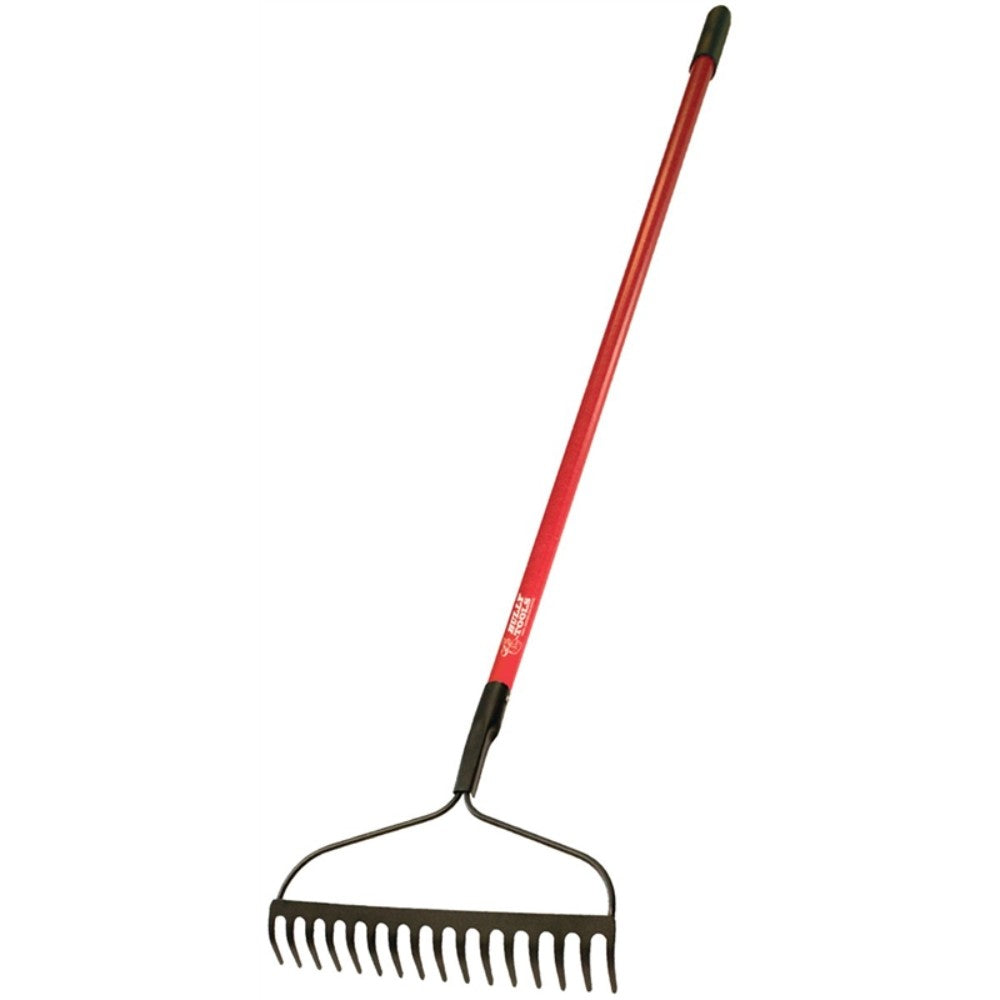 Rake, Garden, Steel, Fiberglass, 16 X 4 X 54.5 Inches 92309