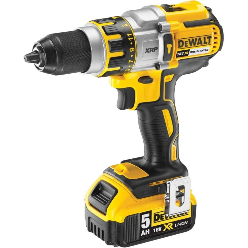 Drill Driver Kit, 3-Speed, 11 Position, Cordless 18V 5.0Ah, Dewalt Dcd995P2-Gb