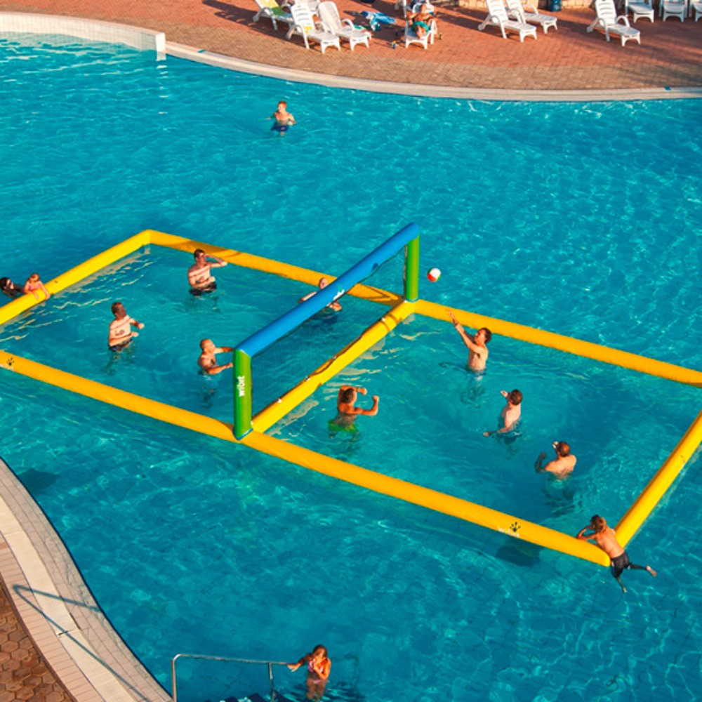 Court, Pool, Volleyball, Rubber Vinyl, 37 X 5 X 17 Feet 5 Inches 94-867