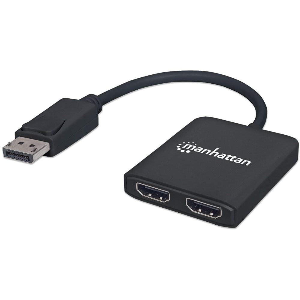 Adapter, Connector, Displayport To 2-Port Hdmi Splitter Hub With Mst 152716 - TagTorch