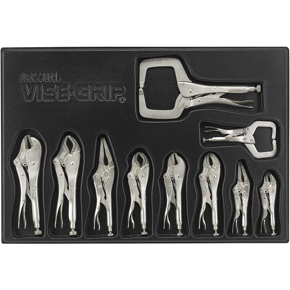 Vise Grip, Locking Pliers, 10-Piece Tray,  1078Tray