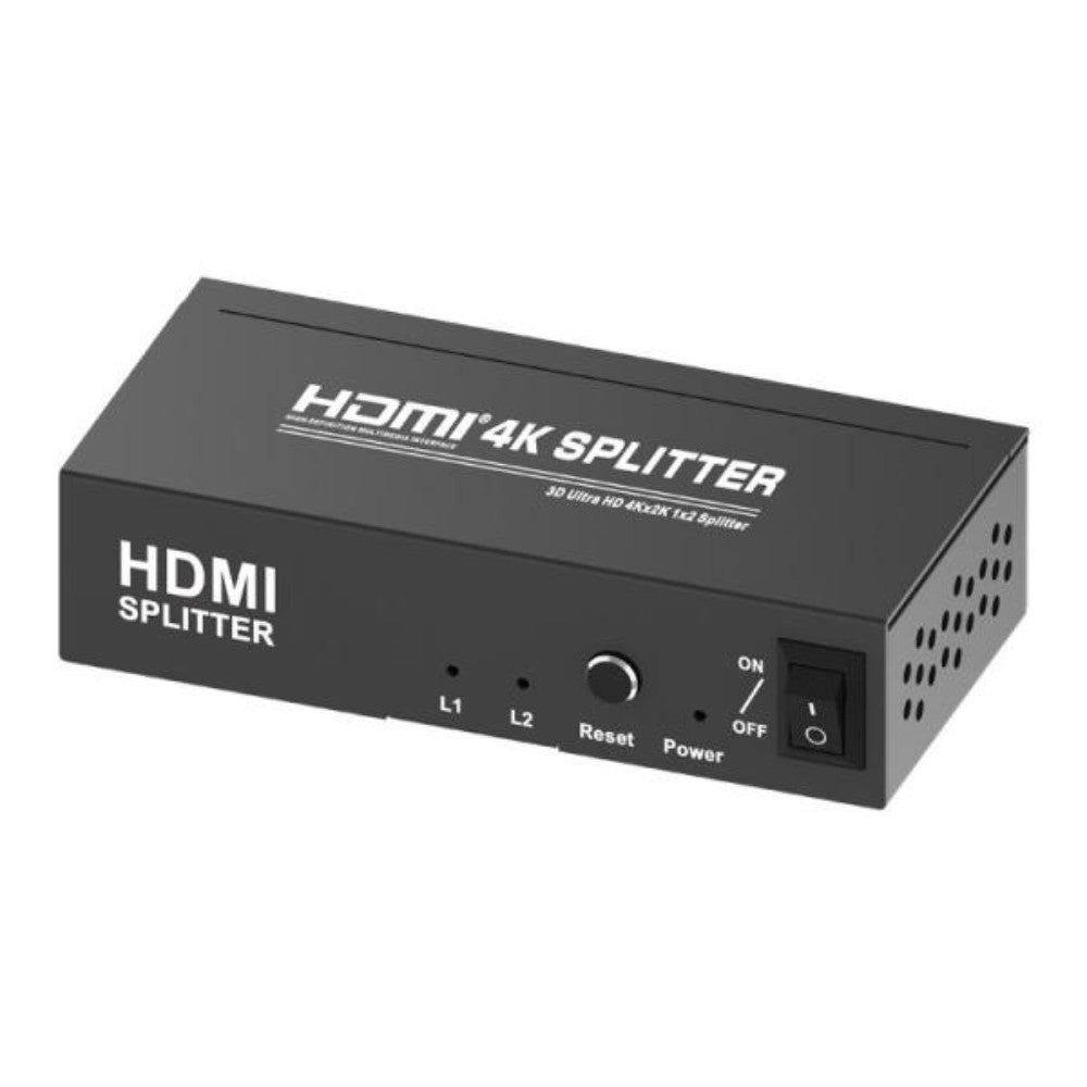 Splitter, Video Signal, 4K, 1 X 2 Hdmi, 100-240 V, 50-60 Hz 60-1480-01