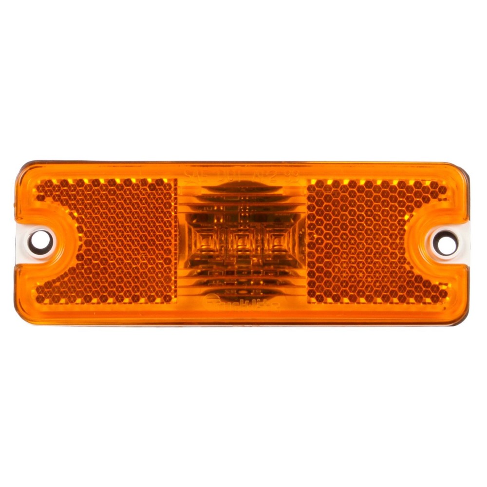 Light, Marker, Clearance, Rectangular, Acrylic, 12V, Yellow, 1.63 X 4.50 X 1 Inches 18050Y