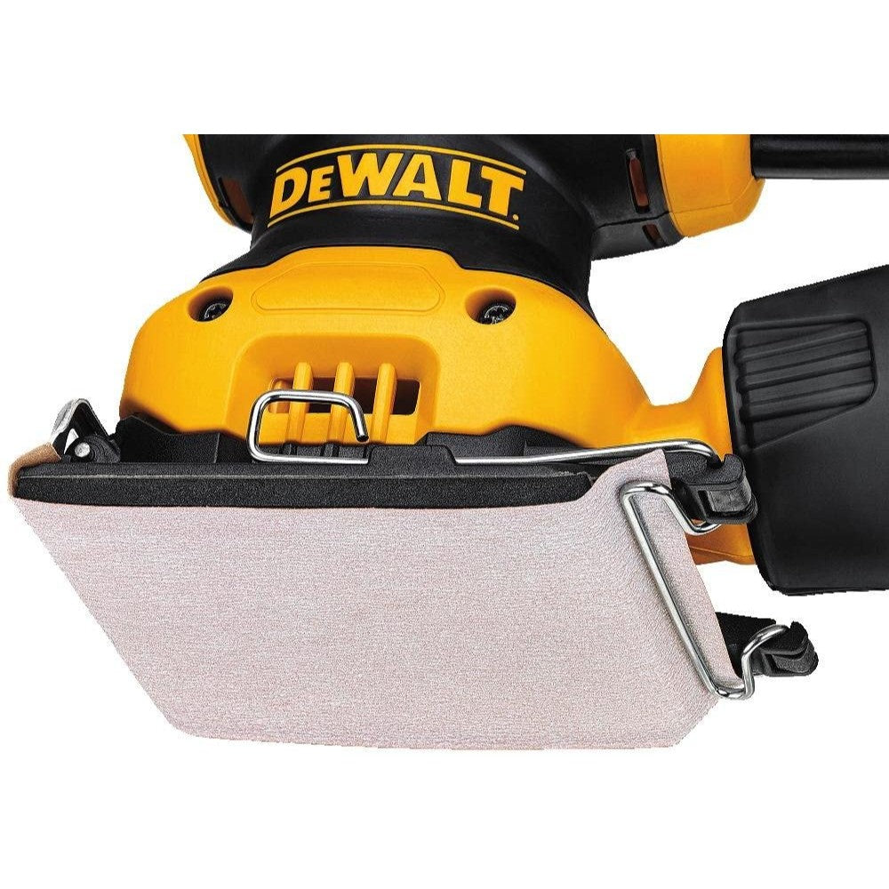 DEWALT Electric Sander, 1/4-Inch Sheet, Orbital DWE6411