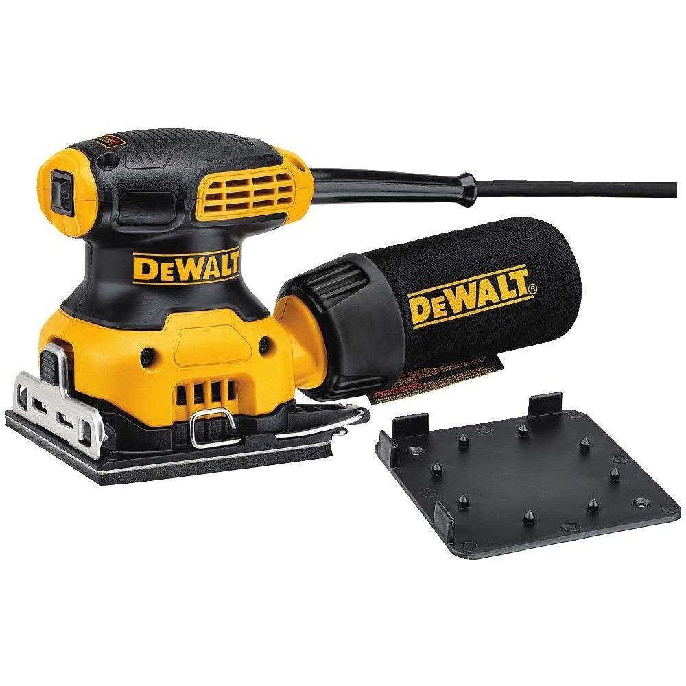 DEWALT Electric Sander, 1/4-Inch Sheet, Orbital DWE6411