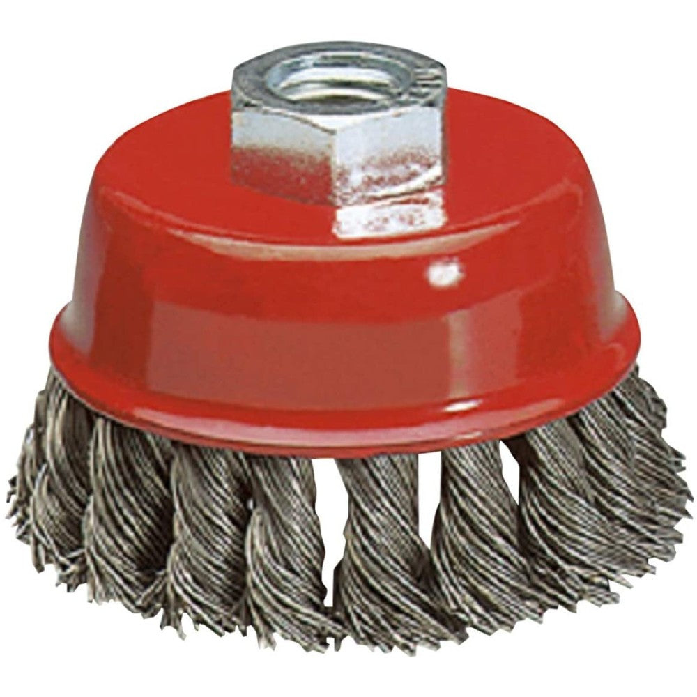Wire Wheel, Knotted, Wire Brush, 4 Inches Ac420