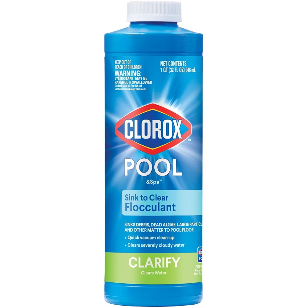 Chemical Flocculant, Swimming Pool, Clear, 5 Liters 03117