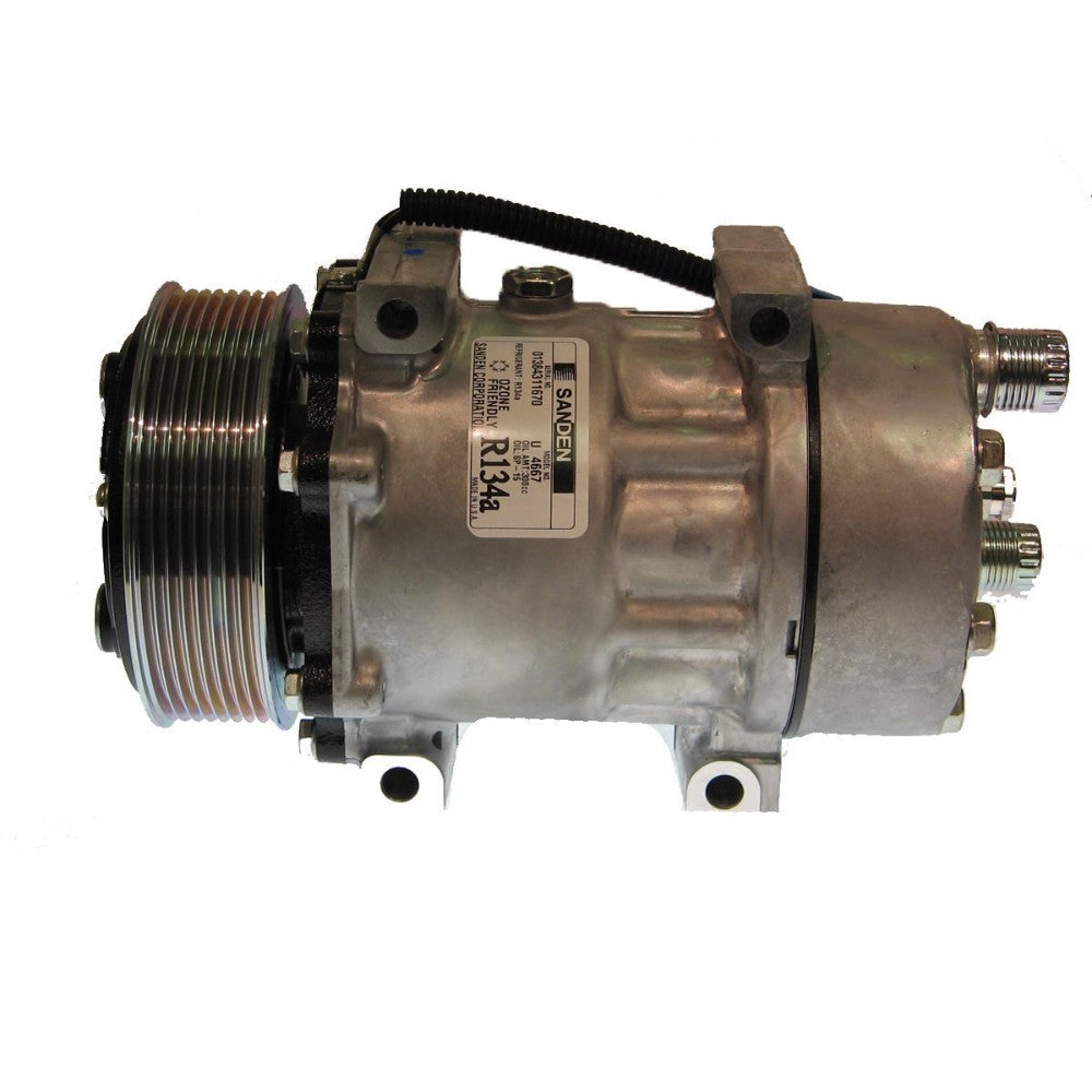 Compressor, Refrigeration, Rollback Wrecker, R134A, 12V U4667