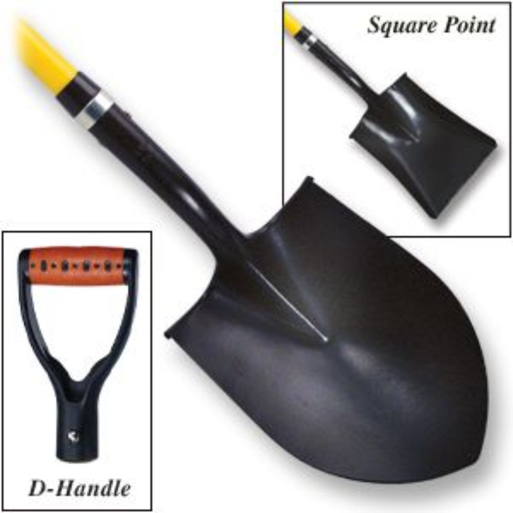 Shovel, Metal With Fiberglass, 8-1/2 X 12 X 48 Inches Az378